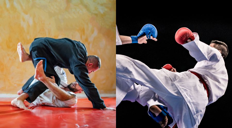 BJJ vs Karate For Self Defense