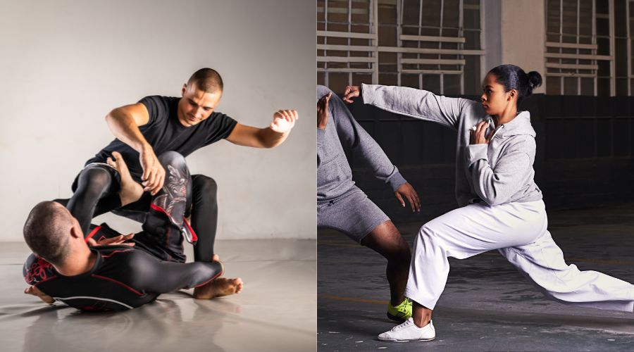 BJJ vs Kung Fu For Self-Defense
